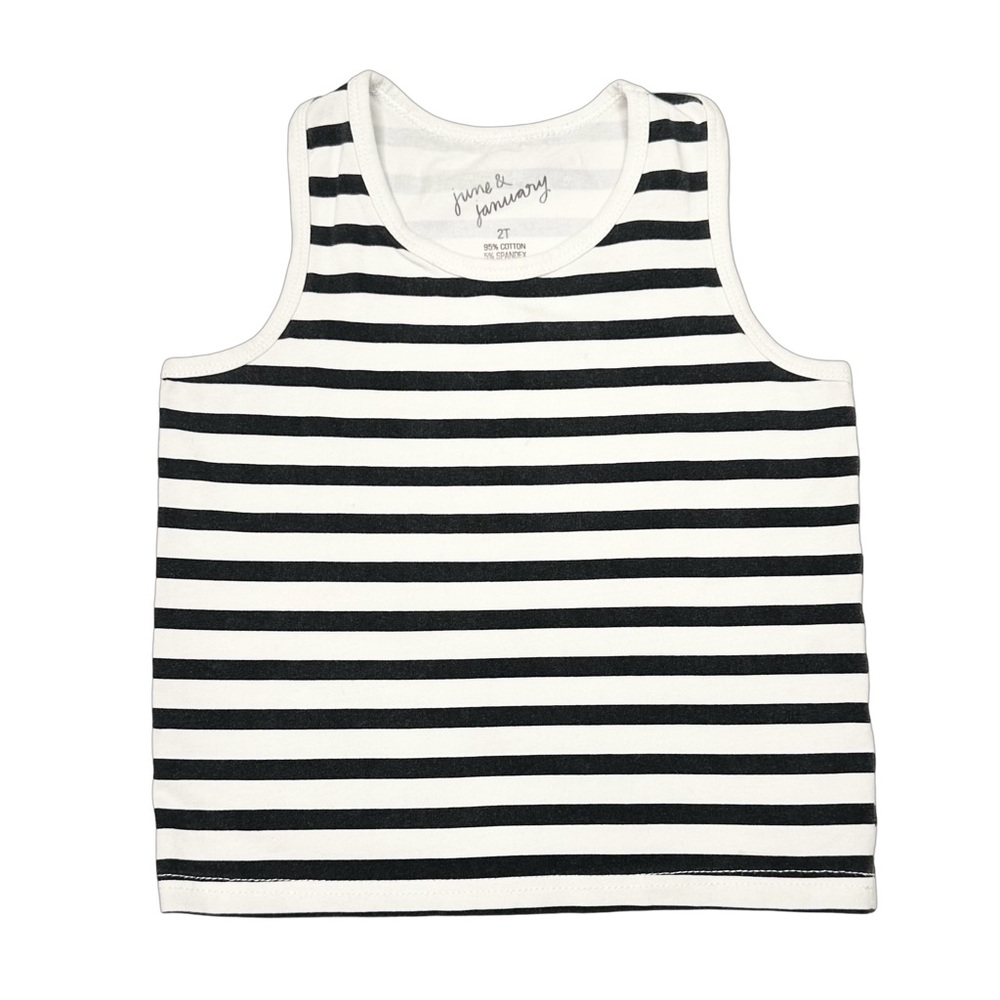 June & January Stripe Tank Top‎